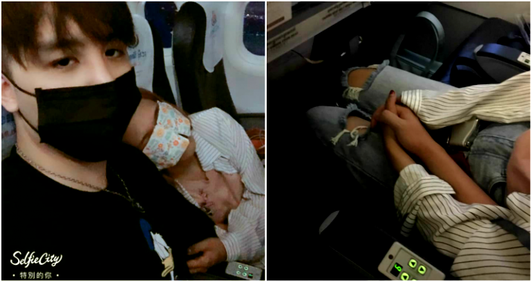 Passengers Become a Couple After Holding Hands During Scary Flight