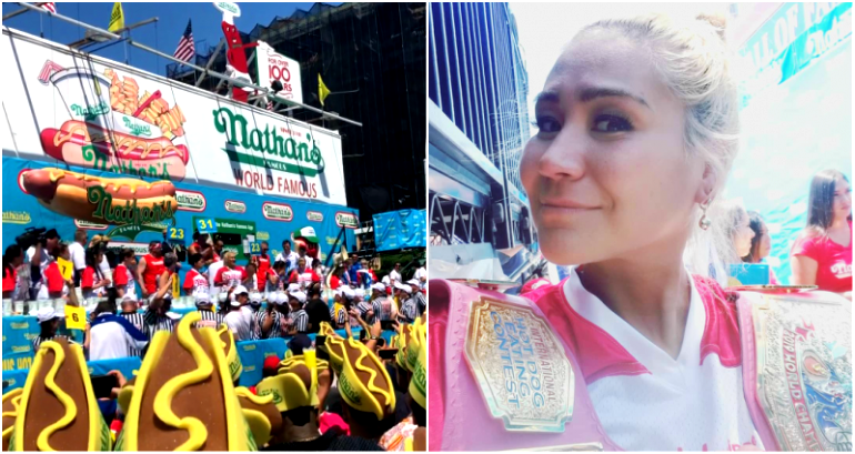 Miki Sudo Becomes 6-Time Nathan’s Hot Dog-Eating Champion After Downing 31 Wieners