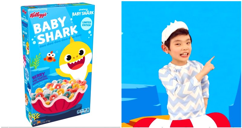 Kellogg’s is Releasing a ‘Baby Shark’ Cereal for a Limited Time