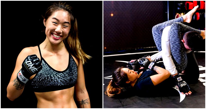 What Champion Fighter Angela Lee Listens to on Spotify While Training to Get Pumped