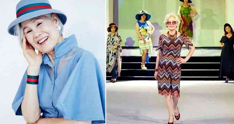 Korean Grandma Quits Job to Become a Model at 77 Years Old