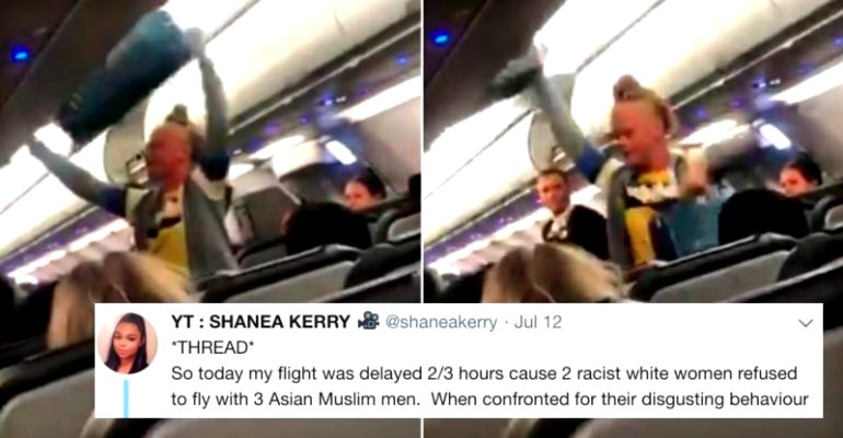 Women Delay Flight for 70 Minutes After Whining About ‘Terrorist’ Muslim Passengers