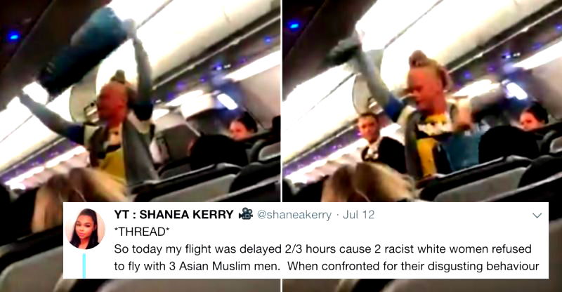 Women Delay Flight for 70 Minutes After Whining About ‘Terrorist’ Muslim Passengers