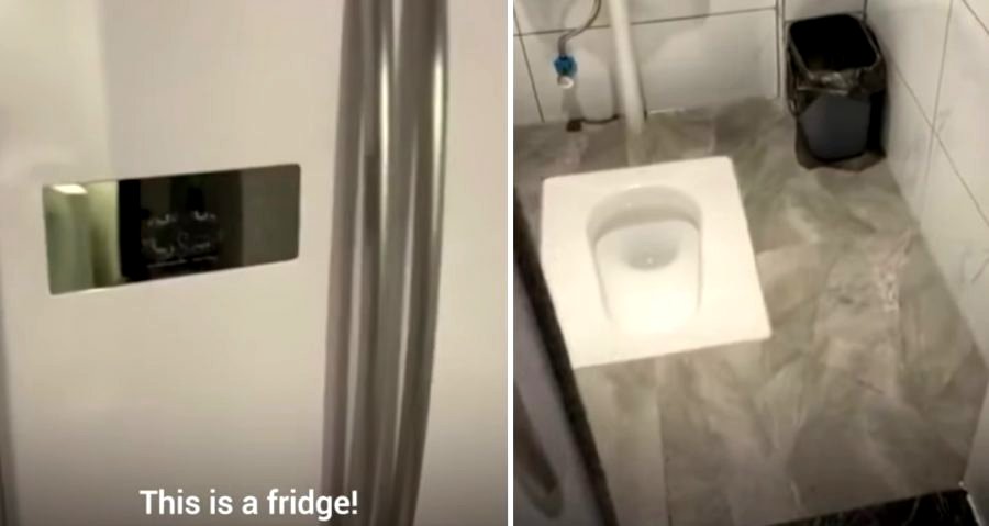 Squat Toilet Refrigerator Bathroom in China Goes Viral
