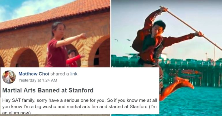 Stanford University Reportedly Bans All Martial Arts Groups Without Warning Over Email