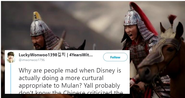 Twitter User Claps Back at Haters Complaining About No Mushu in New ‘Mulan’