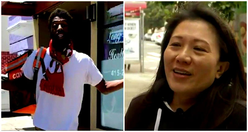 Food Delivery Man Caught on Video Spewing Racial Slurs at Woman in SF