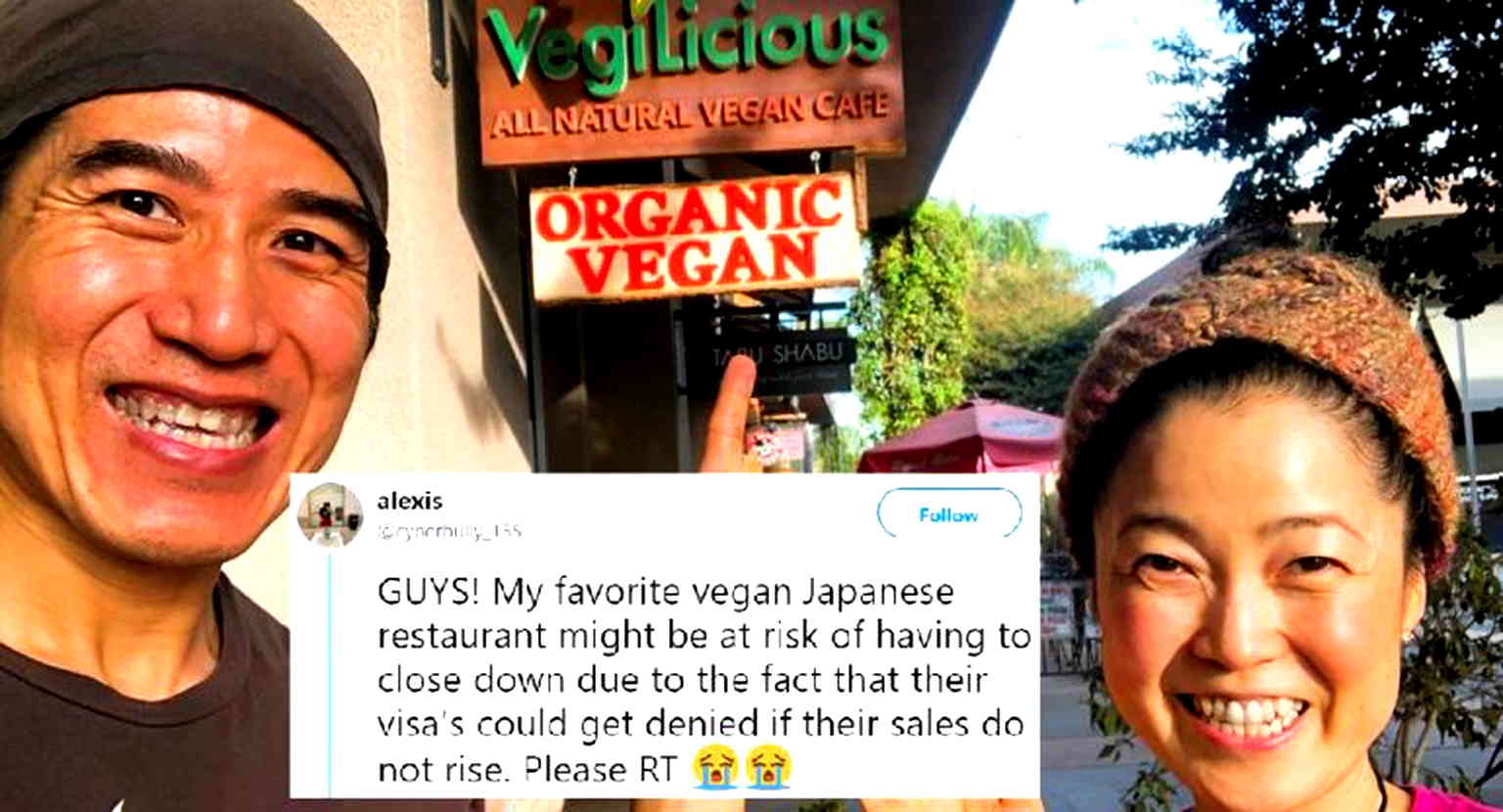 Vegan Japanese Restaurant Owners Could Be Denied Visas If Their Sales Don’t Increase