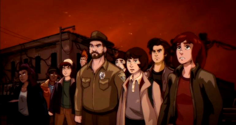 ‘Stranger Things’ Gets Re-imagined as an ‘80s Anime