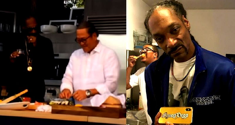 Snoop Dogg is Great at Making Sushi Because of His Blunt Rolling Skills