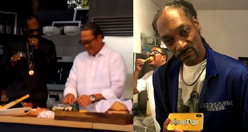 Snoop Dogg is Great at Making Sushi Because of His Blunt Rolling Skills