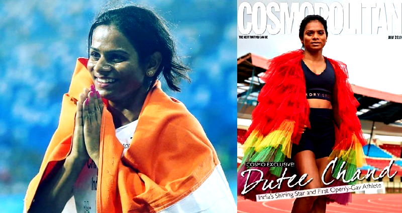 India’s First Openly-Gay Athlete Dutee Chand Featured on Cover of Cosmopolitan India