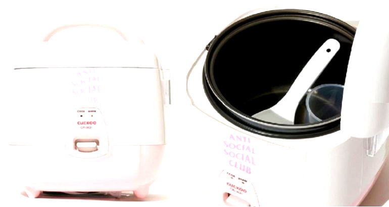 Anti Social Social Club Releases a Rice Cooker With Cuckoo