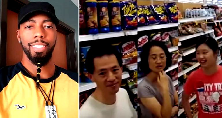 Black Man Makes Asian Strangers Feel At Home By Speaking With Them in Their Native Language