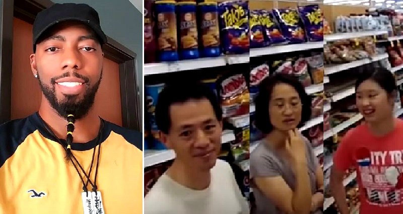 Black Man Makes Asian Strangers Feel At Home By Speaking With Them in Their Native Language