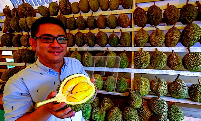 The durian, dubbed as Southeast Asia’s "king of fruits," is raking in some serious cash for one Malaysian fruit farmer. 