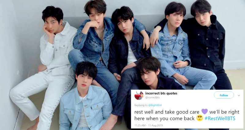 BTS Announces a Much-Needed Break and Fans Couldn’t Be Happier