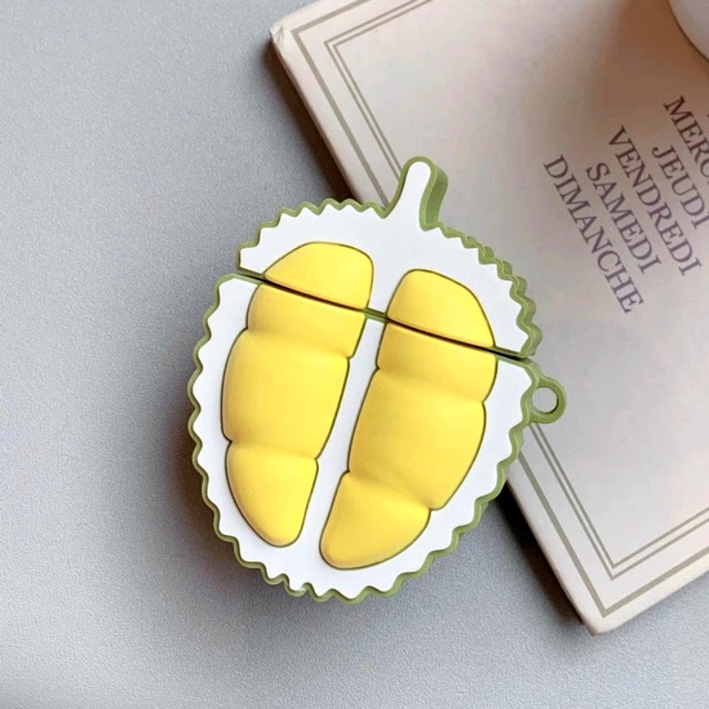 Check out Kawaii Nation’s latest Durian AirPod case, a fitted container for Apple’s AirPods and AirPods 2.