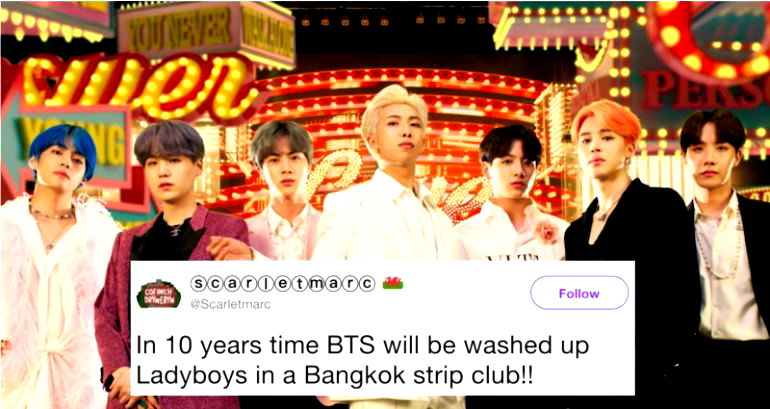 BTS Constantly Gets Called ‘Ladyboys’, And It’s Usually By Pathetic White Guys
