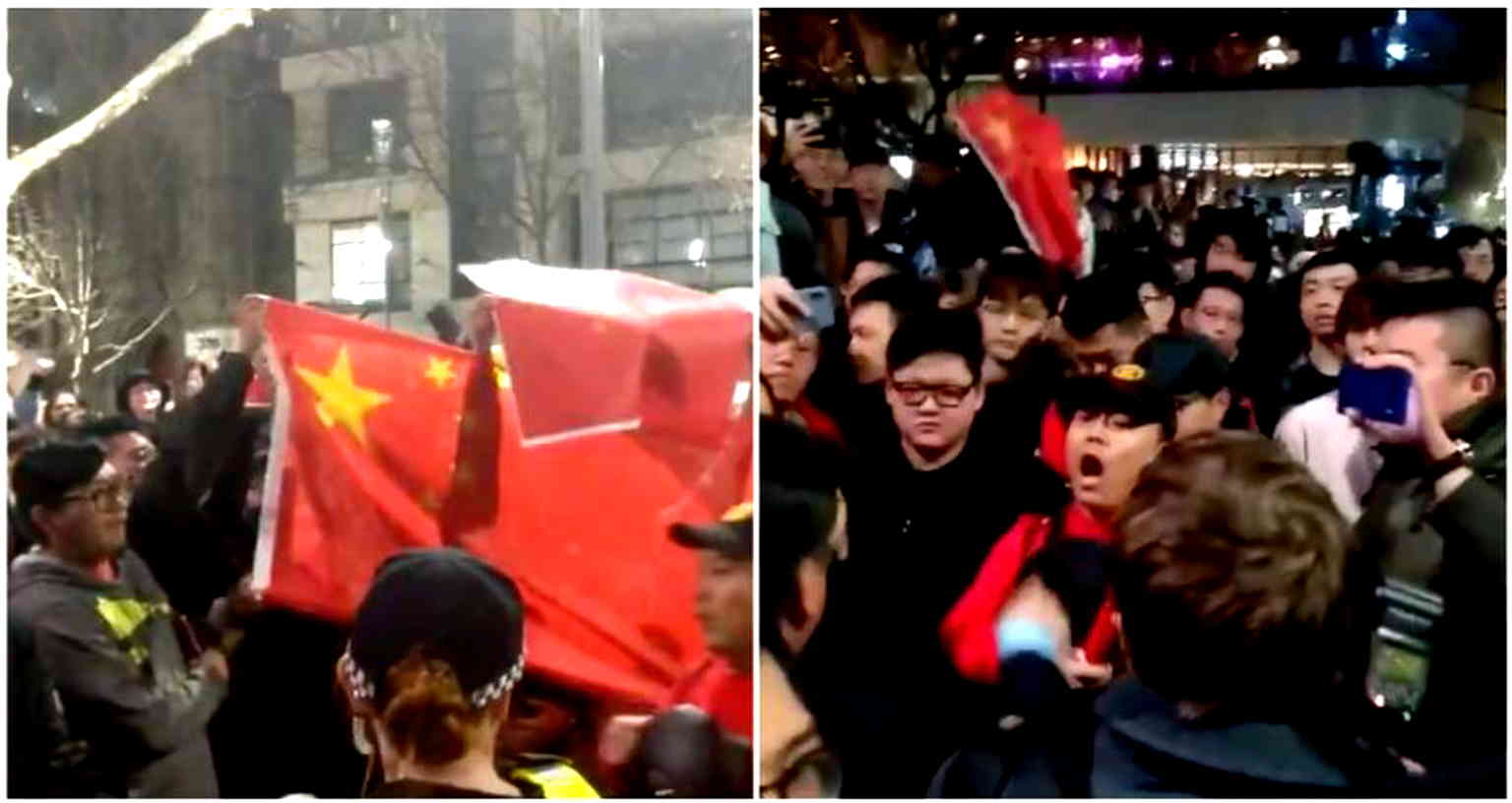 Pro-Hong Kong, Pro-China Protesters Violently Clash During Melbourne Rally