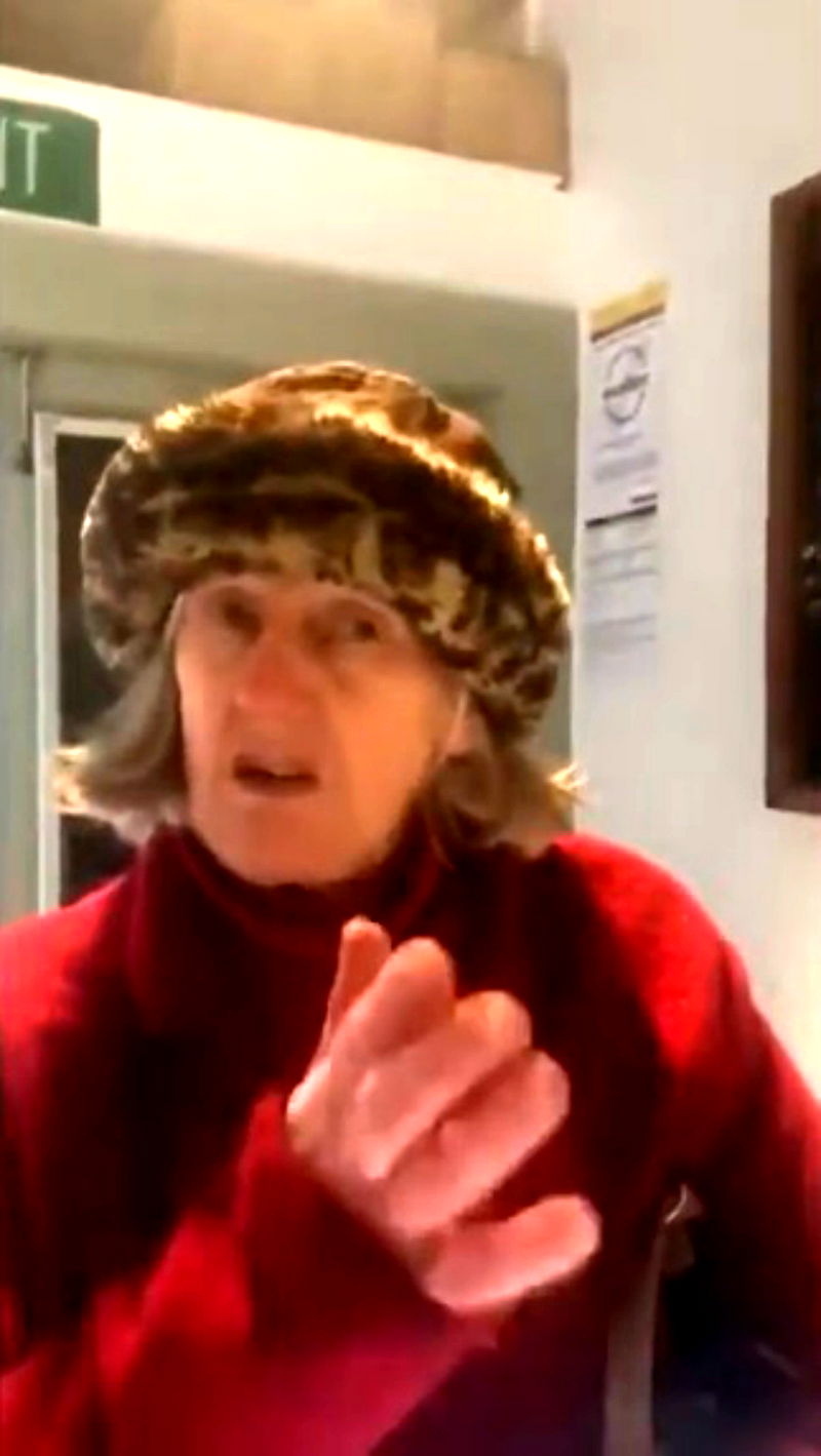 An elderly woman in New Zealand allegedly stormed a vegan restaurant to rant against its dietary principles while insulting its owner with a racially-charged expletive.