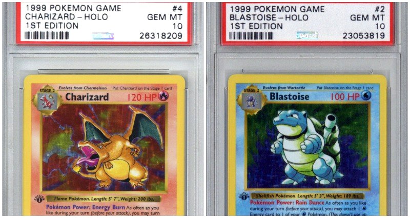 Complete Pokemon card set sells at auction for over $100,000