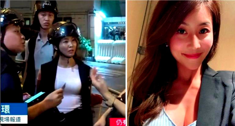 ‘Hot’ Hong Kong Policewoman is At Least Something Both Sides Can Agree On