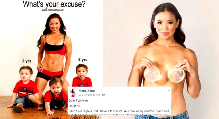 Why Viral Fit Mom Maria Kang Got Her Breast Implants Removed