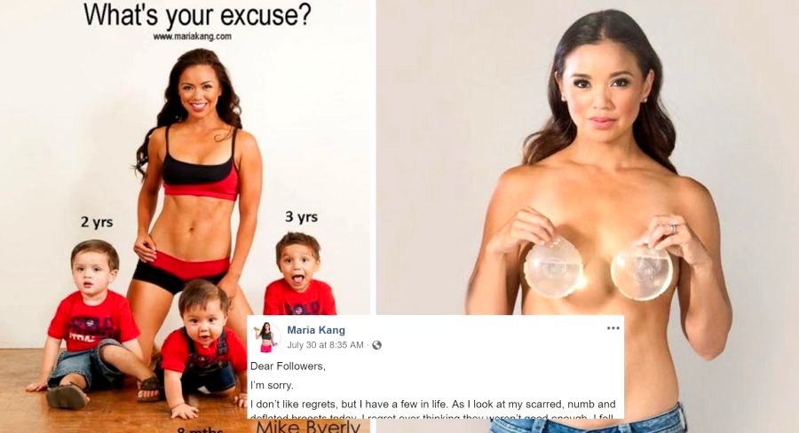 Why Viral Fit Mom Maria Kang Got Her Breast Implants Removed