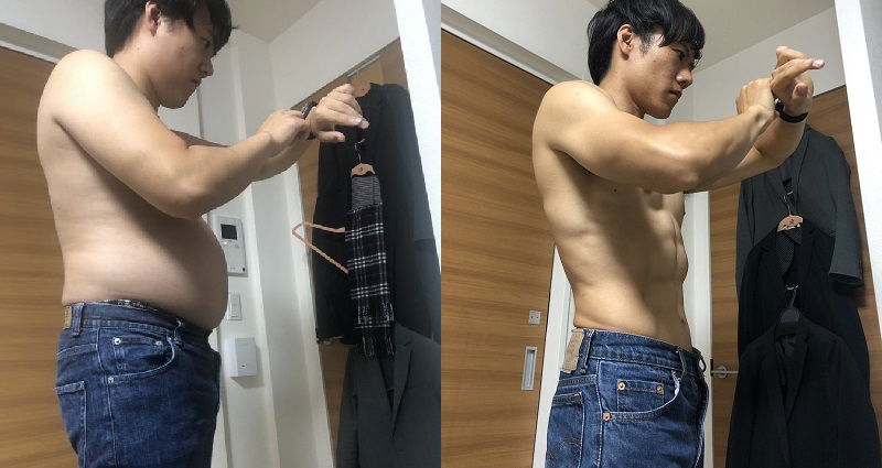 Man Gets Insane Abs in 5 Months Doing a Japanese Exercise Called