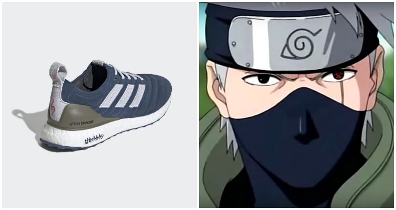 Kakashi Sneakers From Naruto x Adidas COPA UltraBOOST Collab Revealed