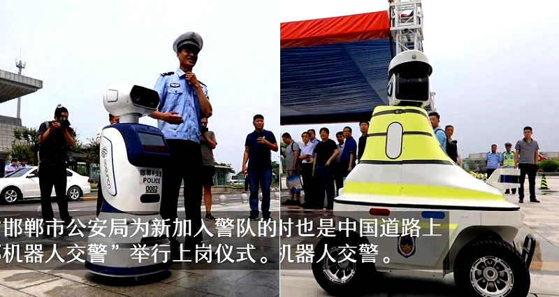 China Deploys First AI Robot Police That Tackles Criminals And Now We’re Living in ‘Black Mirror’