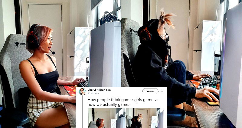 Gamer Hilariously Nails the Reality of Gamer Girls in Viral Tweet