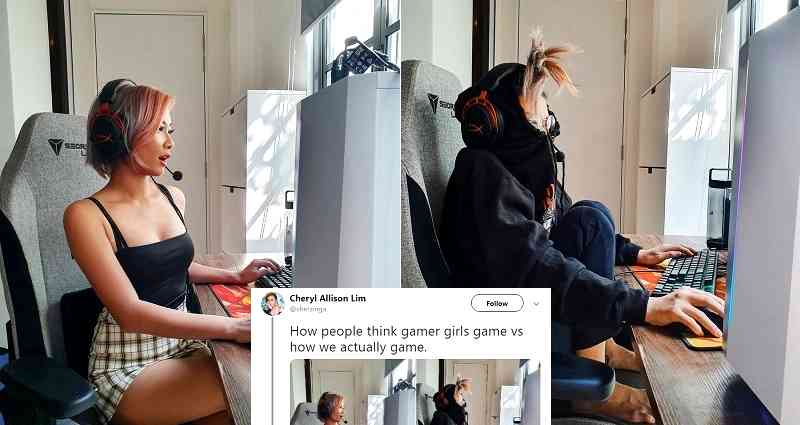 Gamer Hilariously Nails the Reality of Gamer Girls in Viral Tweet