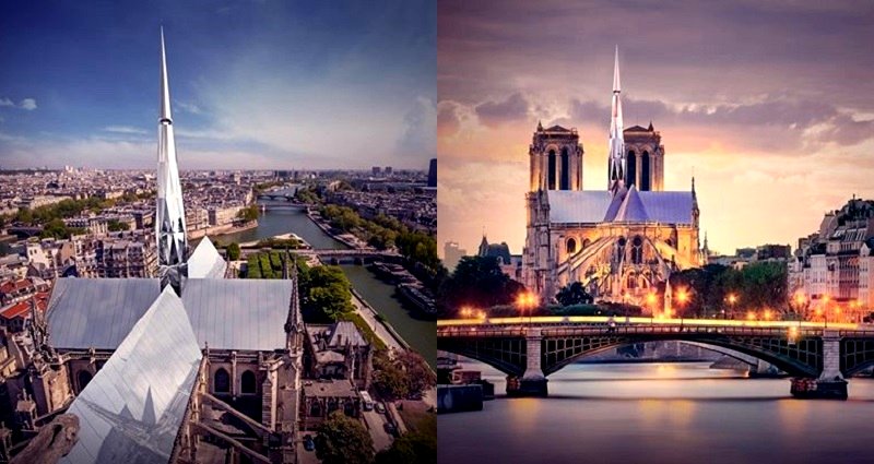 Chinese Architects Win the Notre-Dame Cathedral Design Contest With Breathtaking Concept