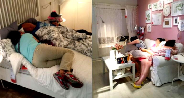 IKEA Says It’s Okay for Chinese Customers to Nap in Stores