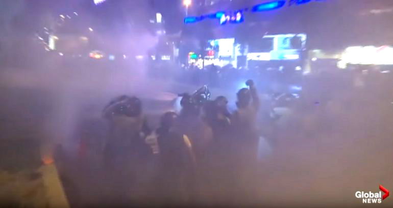 Hong Kong Police Are Reportedly Tear-Gassing Children and Pets