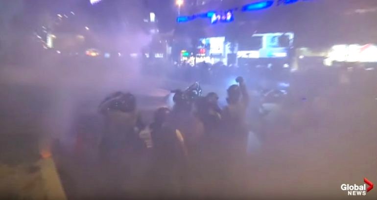 Hong Kong Police Are Reportedly Tear-Gassing Children and Pets