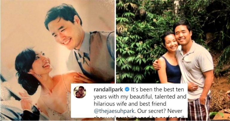 Randall Park’s Anniversary Post to Wife Jae Suh is the Most ‘Asian Jim’ Thing Ever