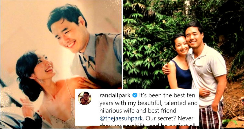 Randall Park’s Anniversary Post to Wife Jae Suh is the Most ‘Asian Jim’ Thing Ever