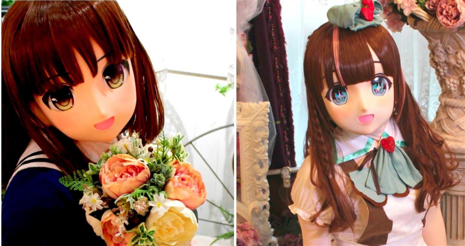 You Can Now Buy Scary Realistic Anime Girl Masks from Japan