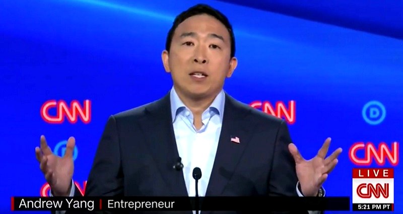 Andrew Yang Got Real AF About Climate Change, Had the Best Closing Statement at Last Night’s Debate