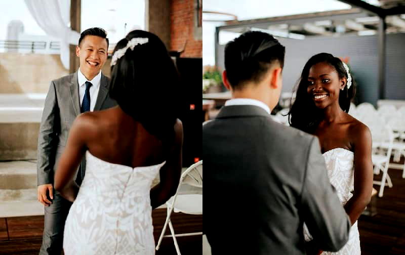 A recently-married Asian man shared on social media how his father eventually learned to accept his African wife.