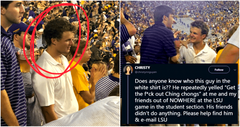 LSU Student Who Allegedly Called Asian Schoolmates ‘Ching Chongs’ Faces No Punishment