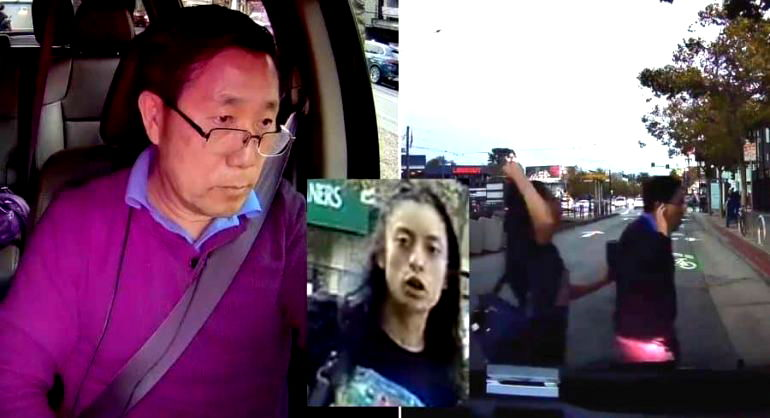 Woman Assaults Elderly SF Lyft Driver on Camera, Police Let Her Walk Free