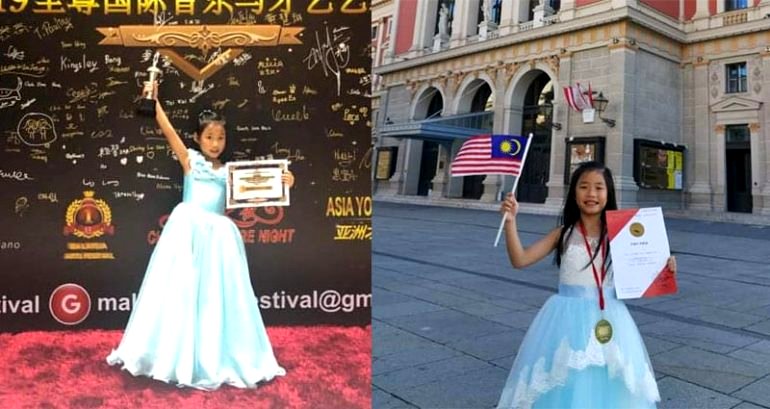 6-Year-Old Malaysian Piano Prodigy Wins International Competition in Austria