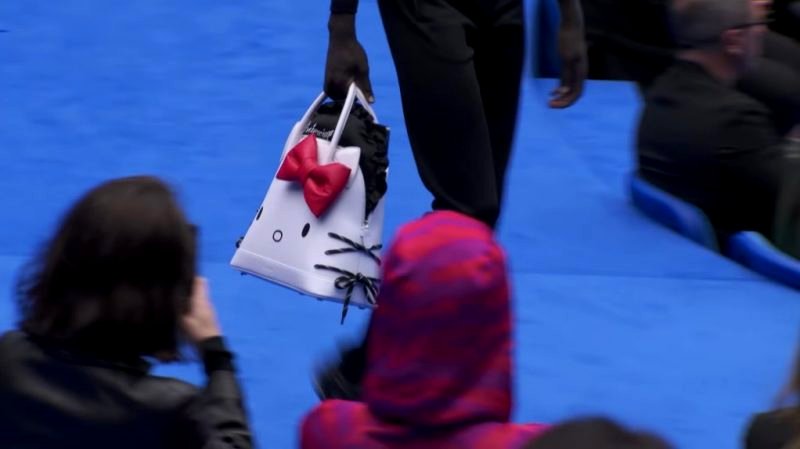 Balenciaga Hello Kitty Handbags For Men Who Also Adores The Mouthless Kitty  - SHOUTS