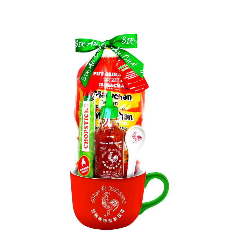 The Sriracha Ramen Noodle Gift Set, which comes under $15, will be available at Walmart starting Nov. 1, Bustle noted.