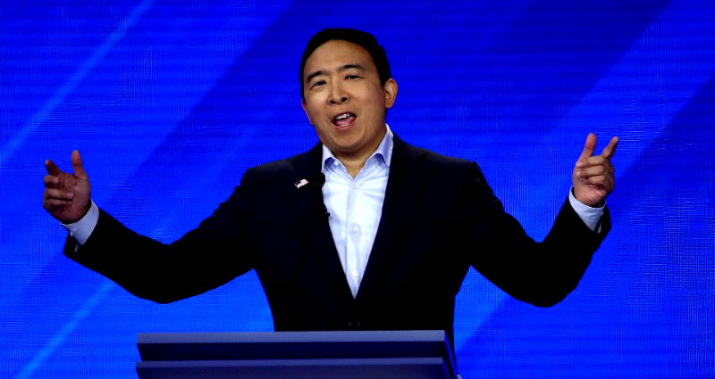 Andrew Yang Dominated at Last Night’s Democratic Debate on Automation, UBI