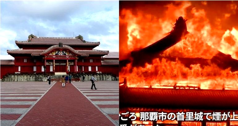Shuri Castle, the 500-Year-Old Historical Symbol of Okinawa, is Destroyed by Fire